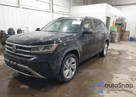 2021 Volkswagen Atlas 3.6L V6 Se W/Technology from USA, damaged, VIN 1V2HR2CA7MC581783